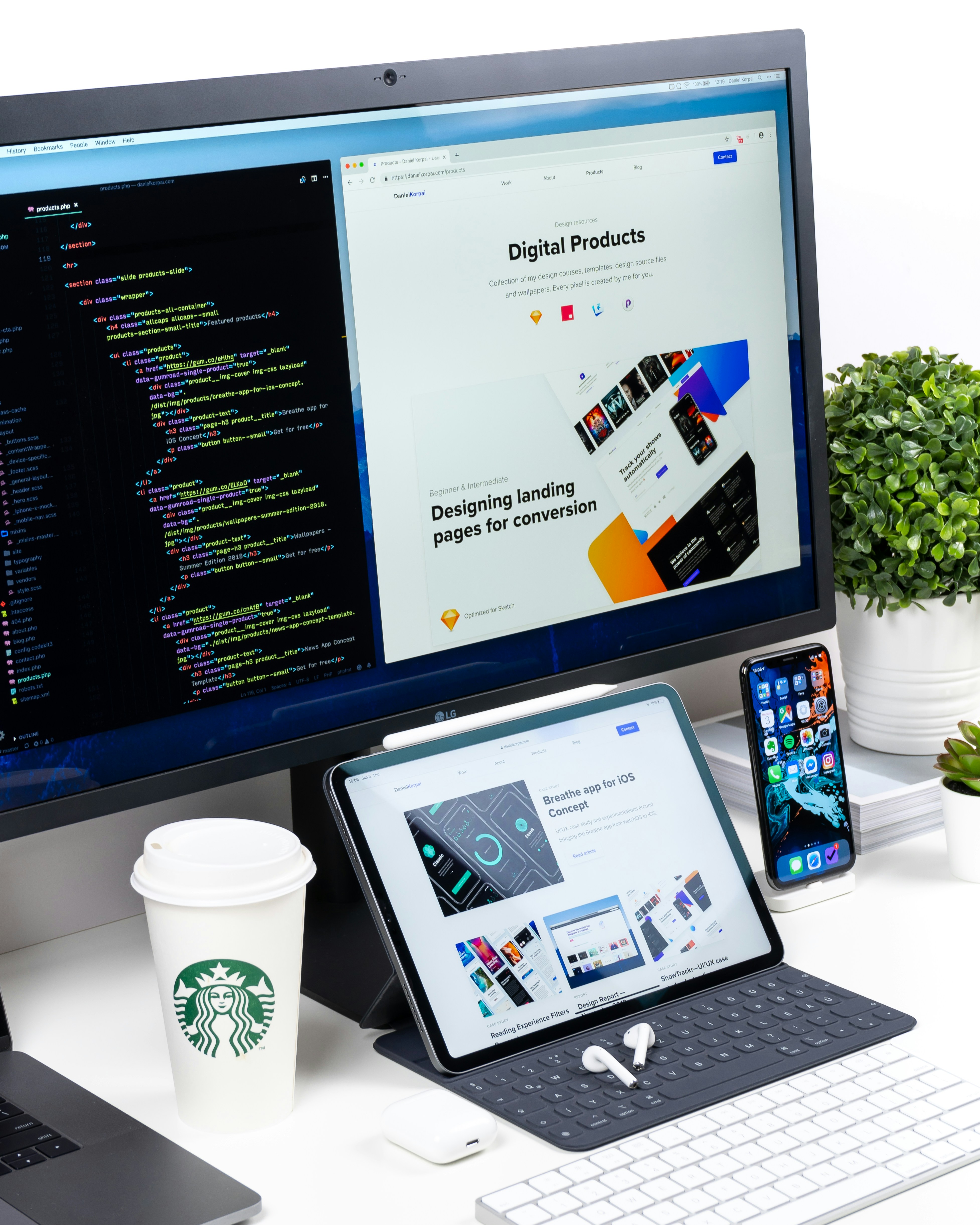 Mobile App Display
