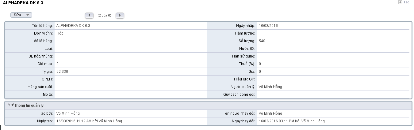 Inventory Management